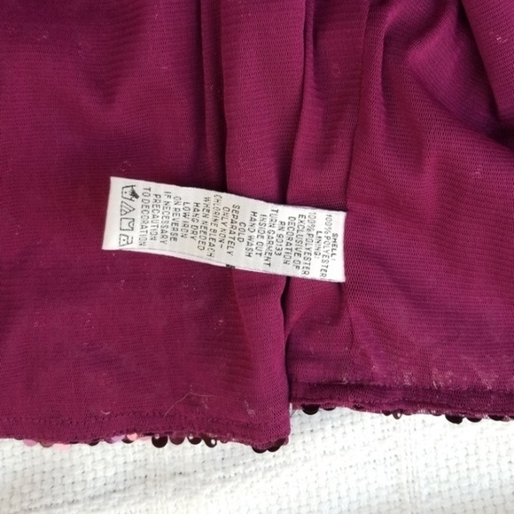 Vintage Joan Rivers sequin bolero jacket‎ M - Picture 6 of 8